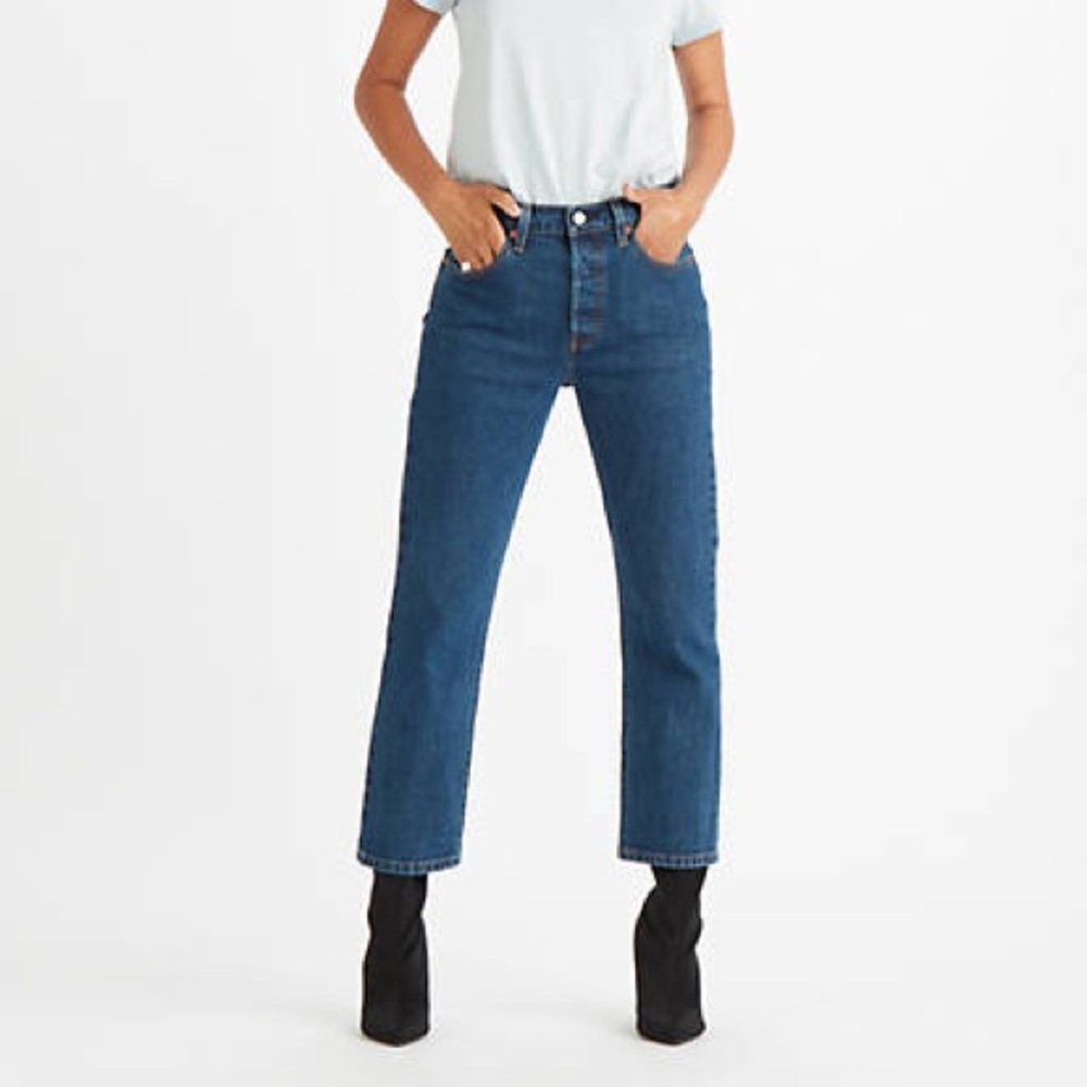 High waist levi jeans
